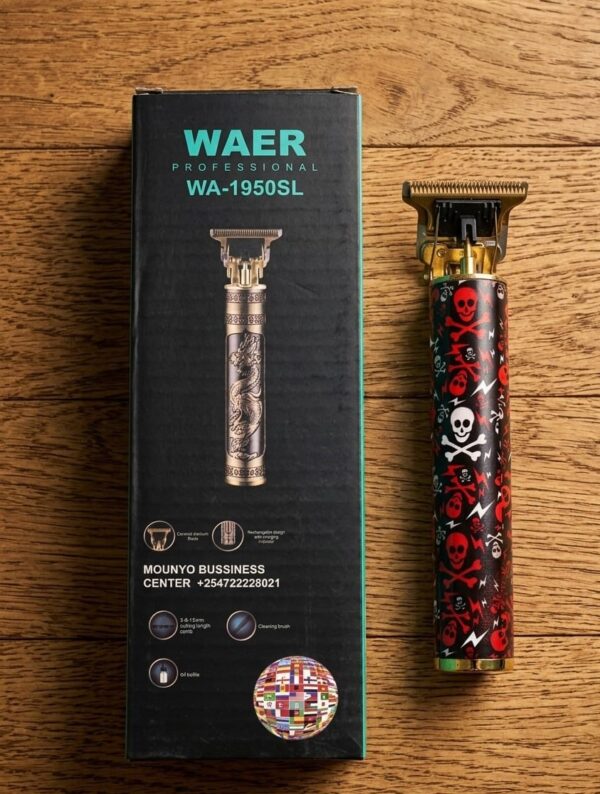 Premium Metal Body Rechargeable Hair Trimmer for Men – New Design Powerful Grooming Machine